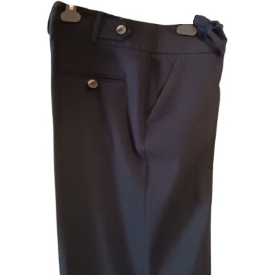 Trussardi - Pantalone da donna in viscosa a gamba dritta-pnd001-Italianfashionglam