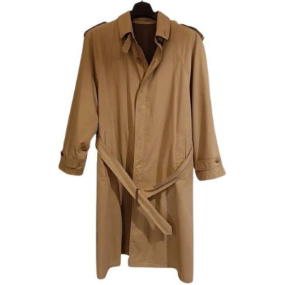 Allegri - Trench soprabito da uomo in cotone color beige-acu020-Italianfashionglam