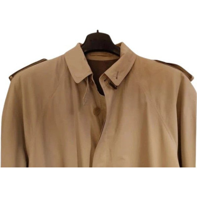 Allegri - Trench soprabito da uomo in cotone color beige-acu020-Italianfashionglam