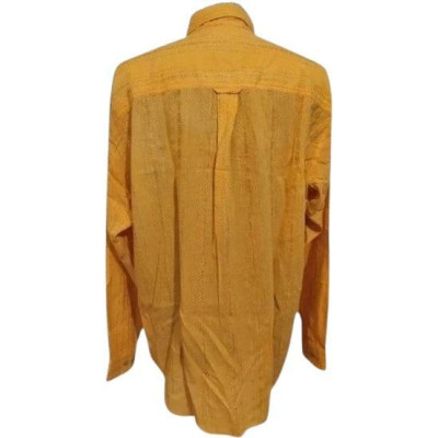Marlboro Classics - Camicia da uomo in cotone arancione-camu009-Italianfashionglam
