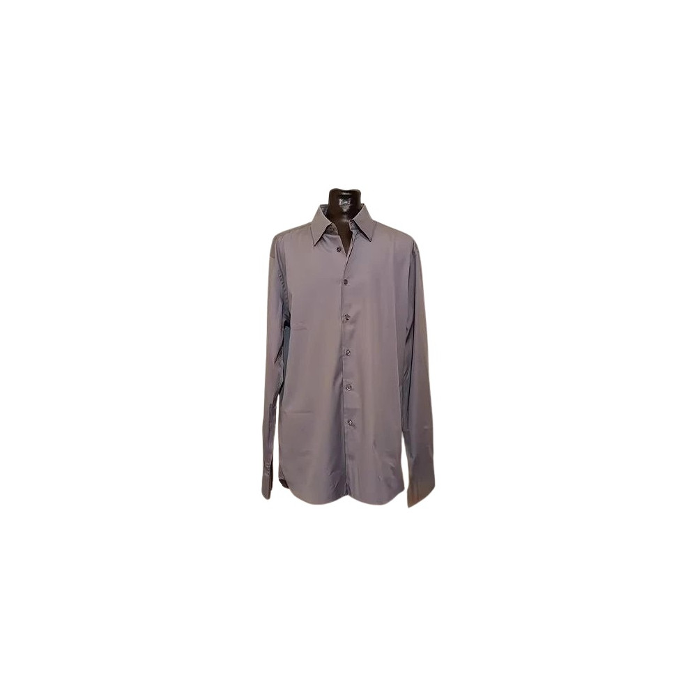 Prada - Camicia luxury uomo in puro cotone color grigio - camu027-Italianfashionglam Prada - Camicia luxury uomo in puro cotone color grigio - camu027-Italianfashionglam