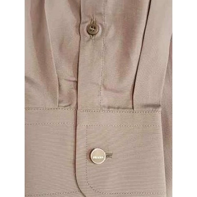 Prada - Camicia luxury uomo in puro cotone color grigio - camu027-Italianfashionglam