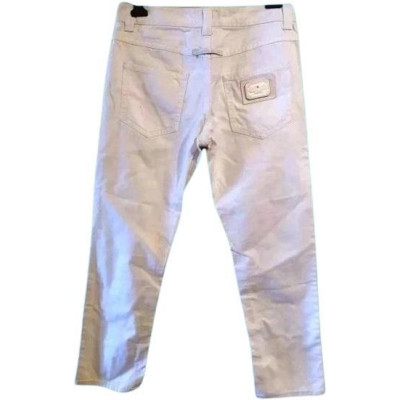 Jean Paul Gaultier white jeans donna 5 tasche - bjd094 - Italianfashionglam