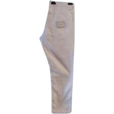Jean Paul Gaultier white jeans donna 5 tasche - bjd094 - Italianfashionglam