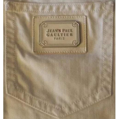 Jean Paul Gaultier white jeans donna 5 tasche - bjd094 - Italianfashionglam