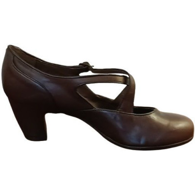 I.N.K. Shoes - Décolleté Mary Jane in pelle colore marrone-sc017-Italianfashionglam