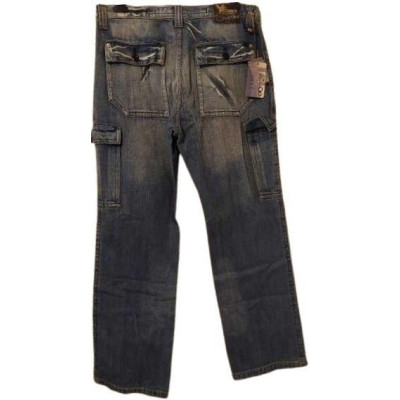 Yell Industry blue jeans vintage da uomo-bju003-Italianfashionglam