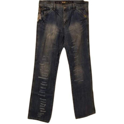 Yell Industry blue jeans vintage da uomo-bju002-Italianfashionglam