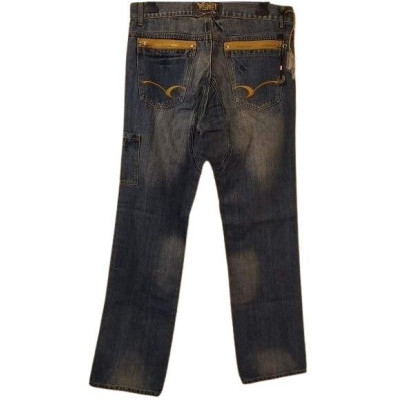 Yell Industry blue jeans vintage da uomo-bju002-Italianfashionglam