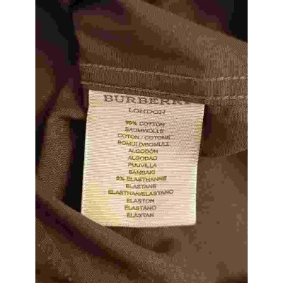Burberry - Camicia glam uomo in cotone verde militare-camu064-Italianfashionglam