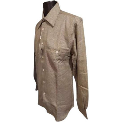 Pal Zileri - Camicia da uomo in cotone color grigio scuro-camu008-Italianfashionglam