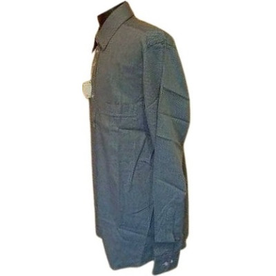 Cassera - Camicia classica da uomo in cotone grigio scuro-camu001-Italianfashionglam