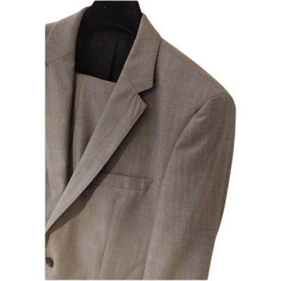 Hugo Boss - Abito chic da uomo in fresco lana grigio ghiaccio-acu009-Italianfashionglam