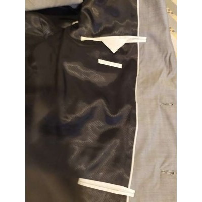 Hugo Boss - Abito chic da uomo in fresco lana grigio ghiaccio-acu009-Italianfashionglam