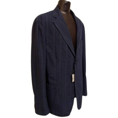 Barramundi giacca da uomo in cotone blu scuro - giuo028-Italianfashionglam