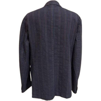 Barramundi giacca da uomo in cotone blu scuro - giuo028-Italianfashionglam