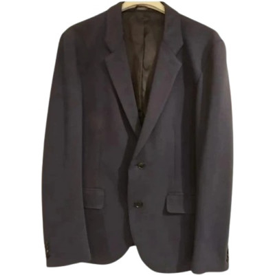 Calvin Klein - Giacca fashion da uomo in cotone blu - giuo001-Italianfashionglam