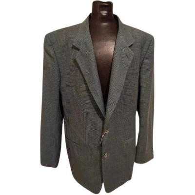 Marzotto - Giacca da uomo Principe di Galles color grigio