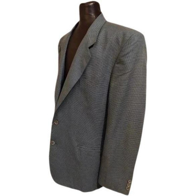 Marzotto - Giacca da uomo Principe di Galles color grigio-giuo009-Italianfashionglam