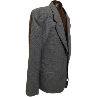 Marzotto - Giacca da uomo Principe di Galles color grigio-giuo009-Italianfashionglam