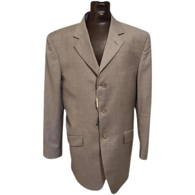 Giacca classica da uomo in fresco lana color grigio-Exim-giuo007-Italianfashionglam