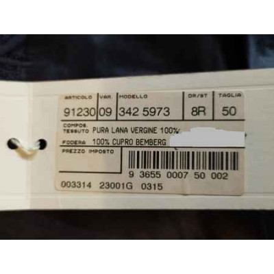 Pal Zileri - Giacca da cerimonia uomo in lana di color blu-giuo019-Italianfashionglam