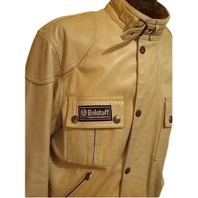 Giacca da uomo in vera pelle color cammello-acu019-Belstaff-Italianfashionglam