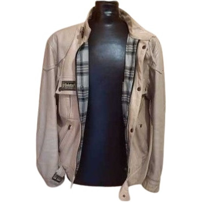 Giacca da uomo in vera pelle color cammello-acu019-Belstaff-Italianfashionglam