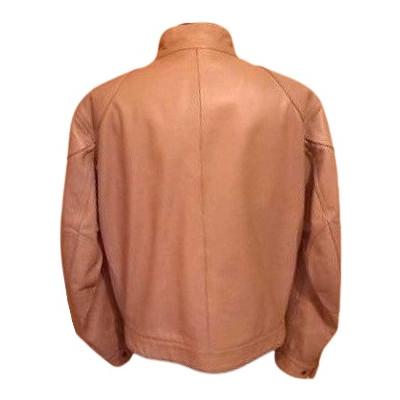 Giacca da uomo in vera pelle color cammello-acu019-Belstaff-Italianfashionglam