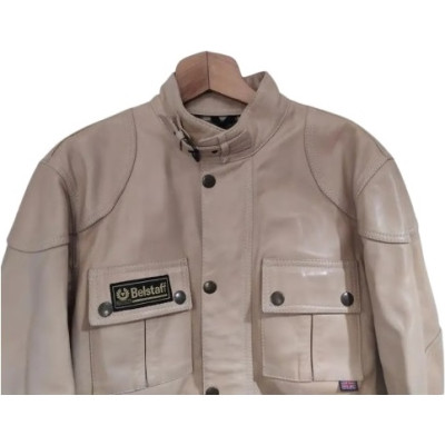 Giacca da uomo in vera pelle color cammello-acu019-Belstaff-Italianfashionglam