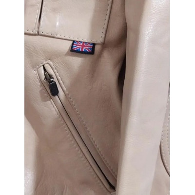 Giacca da uomo in vera pelle color cammello-acu019-Belstaff-Italianfashionglam