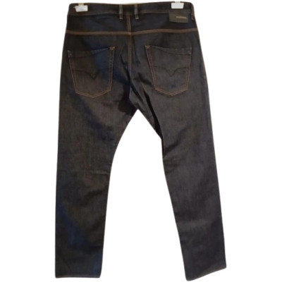 Diesel - Blue jeans fashion da uomo in cotone 5 tasche -bju032-Italianfashionglam