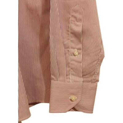 Guy Laroche - Camicia da uomo in cotone a righe rosa -camu079-Italianfashionglam