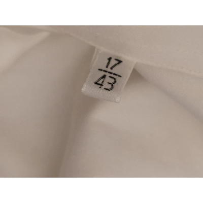 Hamilton - Camicia da uomo in puro cotone color bianco-camu007-Italianfashionglam