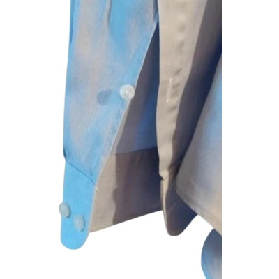 Armani - Camicia da uomo in cotone di colore azzurro-camu002-Italianfashionglam