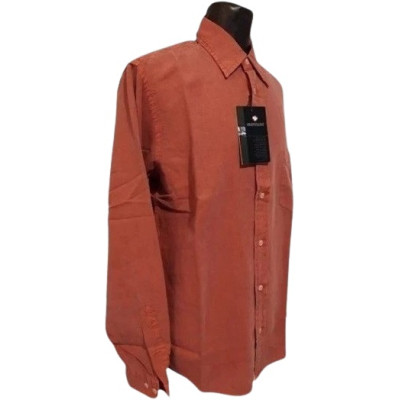 Murphy & Nye - Camicia da uomo in lino cotone aragosta-camu010-Italianfashionglam