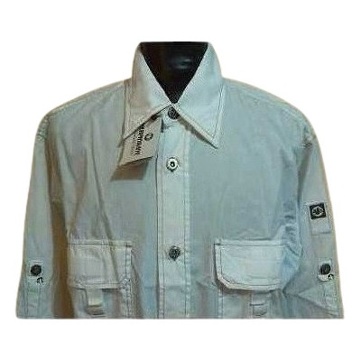 Murphy & Nye - Camicia da uomo in cotone di color panna-camu015-Italianfashionglam