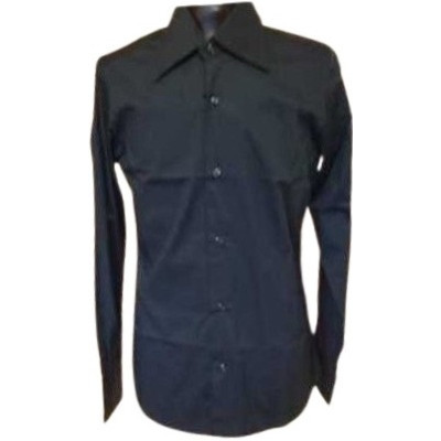 Camicie&Camicie - Camicia da uomo in cotone grigio scuro-camu032-Italianfashionglam
