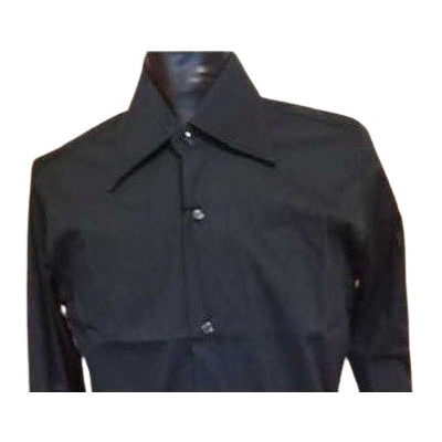 Camicie&Camicie - Camicia da uomo in cotone grigio scuro-camu032-Italianfashionglam