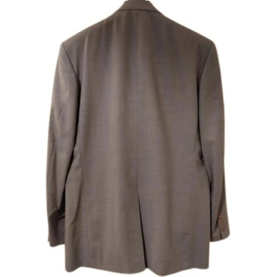 Exim - Abito classico da uomo in pura lana grigio ghiaccio-acu004-Italianfashionglam