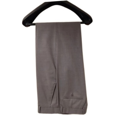 Exim - Abito classico da uomo in pura lana grigio ghiaccio-acu004-Italianfashionglam