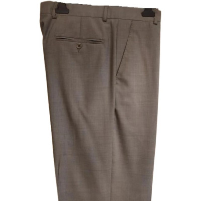 Exim - Abito classico da uomo in pura lana grigio ghiaccio-acu004-Italianfashionglam