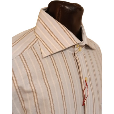 Berry - Camicia classic da uomo in tessuto di puro cotone - camu003-Italianfashionglam