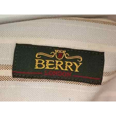 Berry - Camicia classic da uomo in tessuto di puro cotone - camu003-Italianfashionglam
