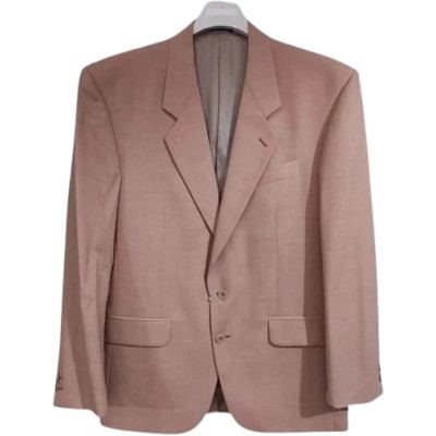 Marzotto - Giacca da uomo in lana vergine di color beige-giuo025-Italianfashionglam