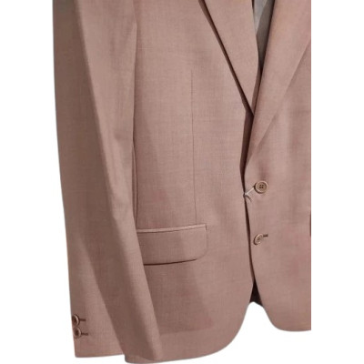 Marzotto - Giacca da uomo in lana vergine di color beige-giuo025-Italianfashionglam