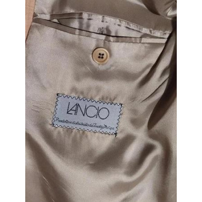 Marzotto - Giacca da uomo in lana vergine di color beige-giuo025-Italianfashionglam
