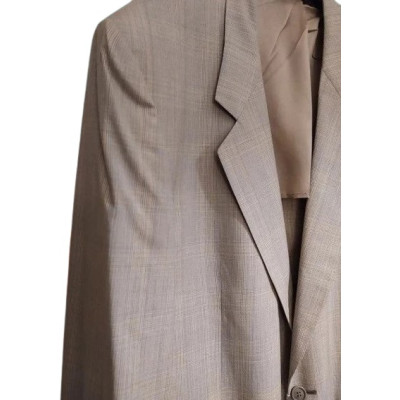 Marzotto - Giacca da uomo Principe di Galles color beige-giuo024-Italianfashionglam