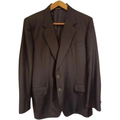 Canali - Giacca da uomo in lana Tasmania blu Loro Piana - Italianfashionglam