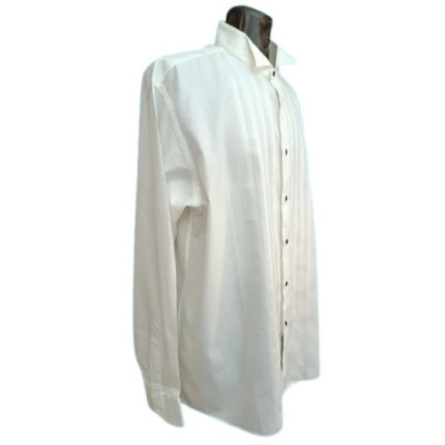 Patrick - Camicia cerimonia uomo in puro cotone bianco-camu017-Italianfashionglam